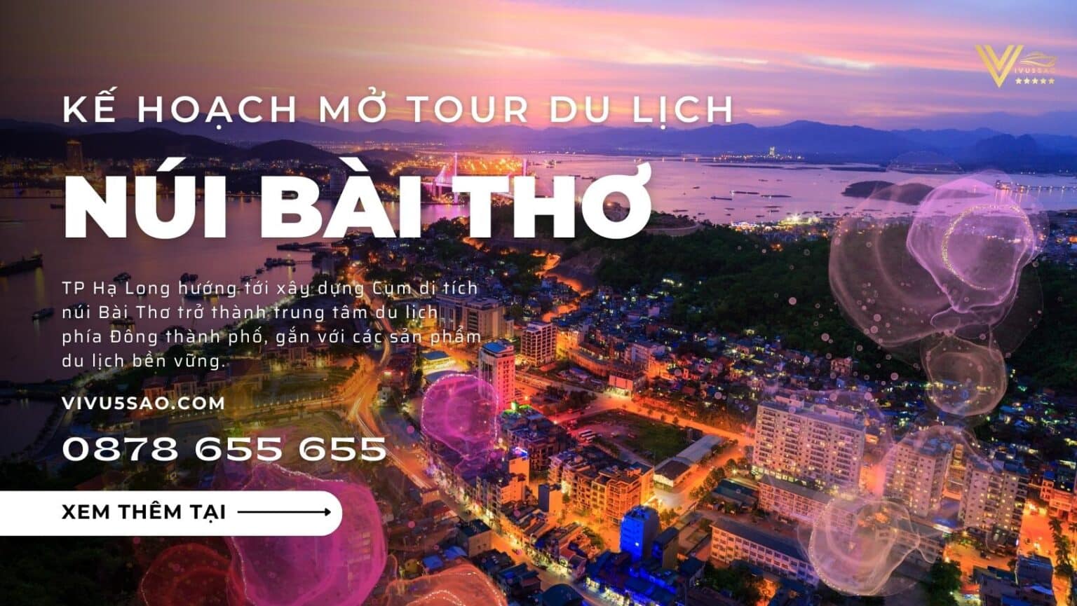 Kế hoạch mở Tour du lịch Núi Bài Thơ tại Hạ Long - Sản phẩm du lịch mới 2023