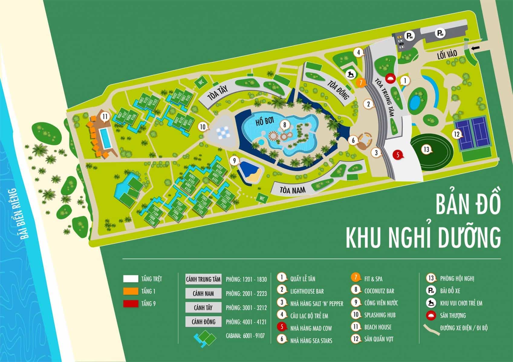 Bảng Giá Phòng Tại Pullman Phú Quốc Beach Resort 2024