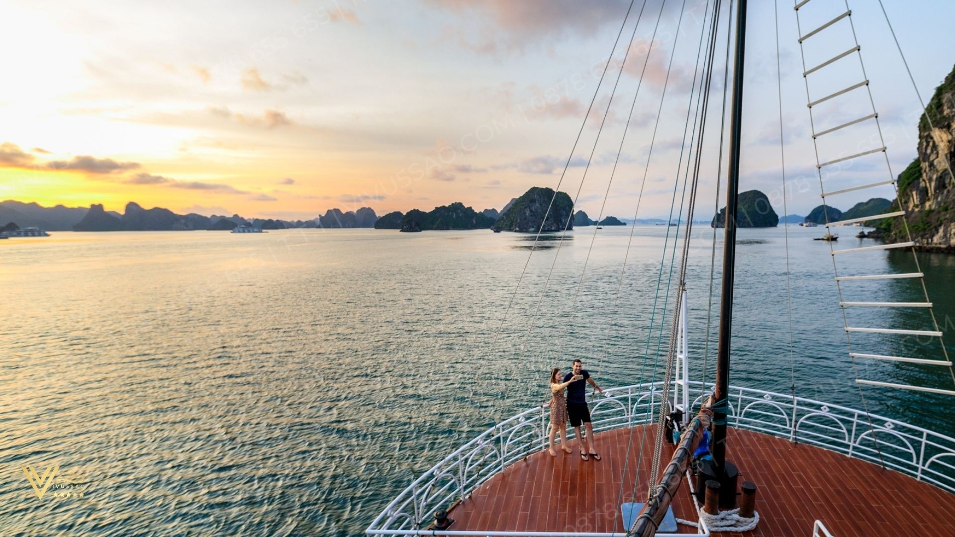 Thông Tin Du Thuyền Alisa Premier Cruise 5 sao - Tour Du Thuyền Hạ Long 2 Ngày 1 Đêm