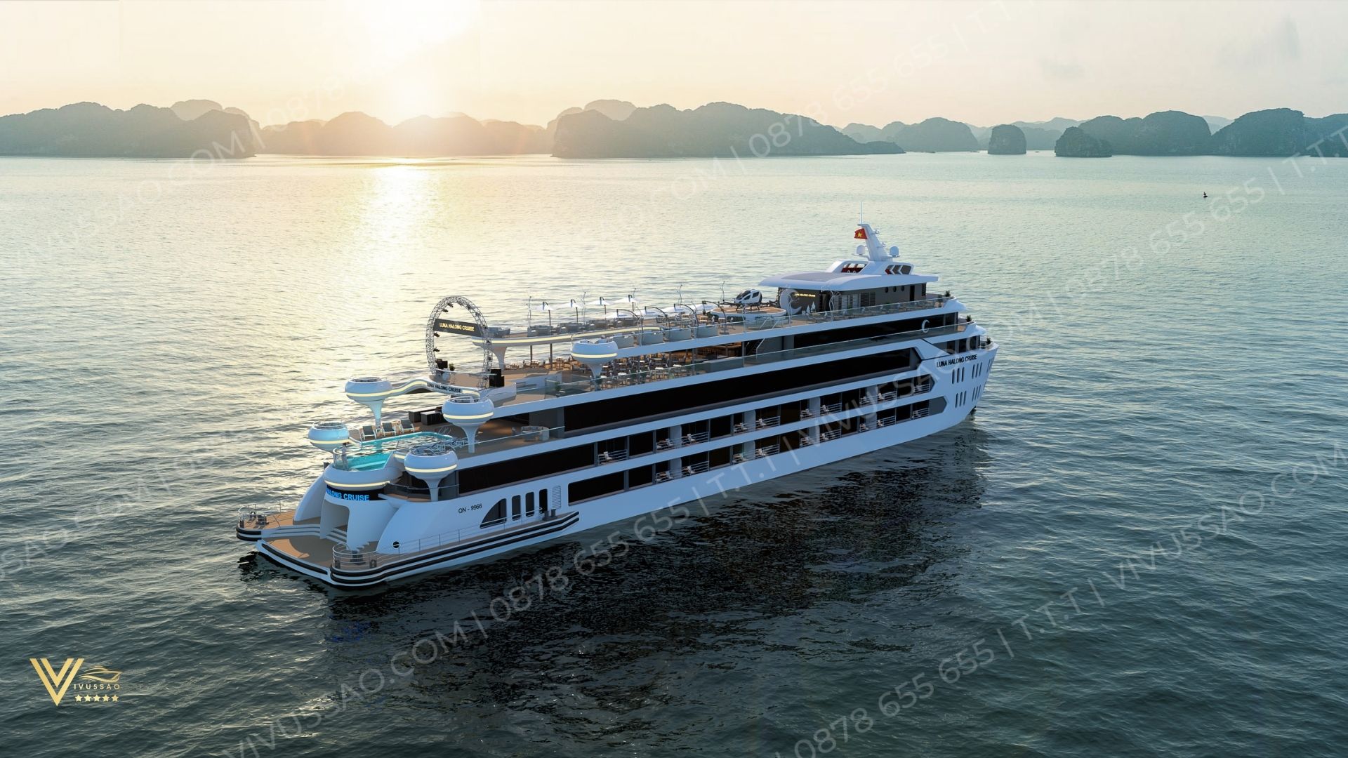 Review Du Thuyền Luna Halong Cruise 5 sao Mới Nhất Năm 2024 - Du Thuyền Luna Hạ Long