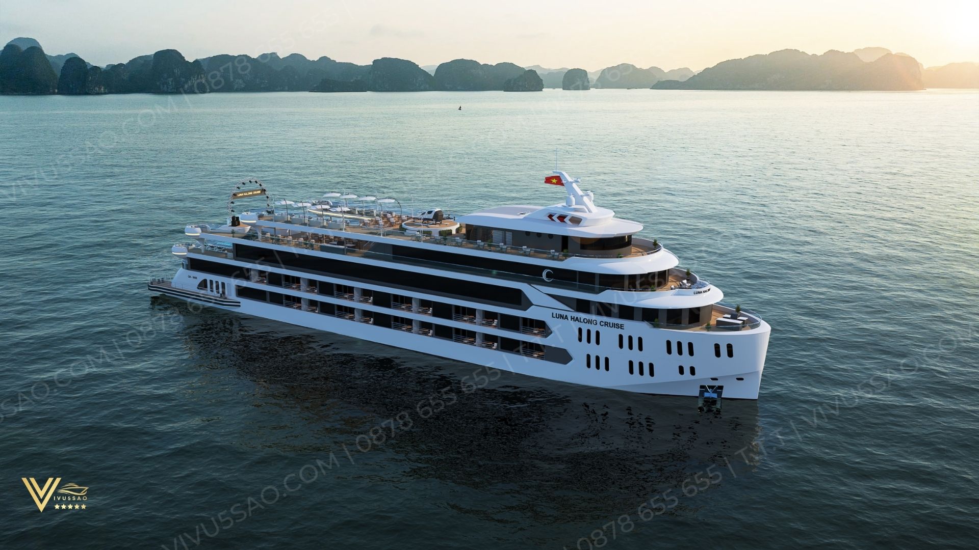 Review Du Thuyền Luna Halong Cruise 5 sao Mới Nhất Năm 2024 - Du Thuyền Luna Hạ Long