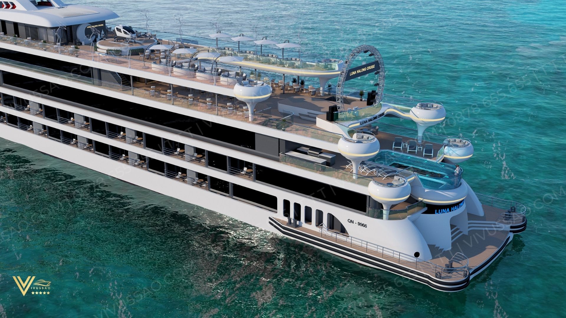 Review Du Thuyền Luna Halong Cruise 5 sao Mới Nhất Năm 2024 - Du Thuyền Luna Hạ Long