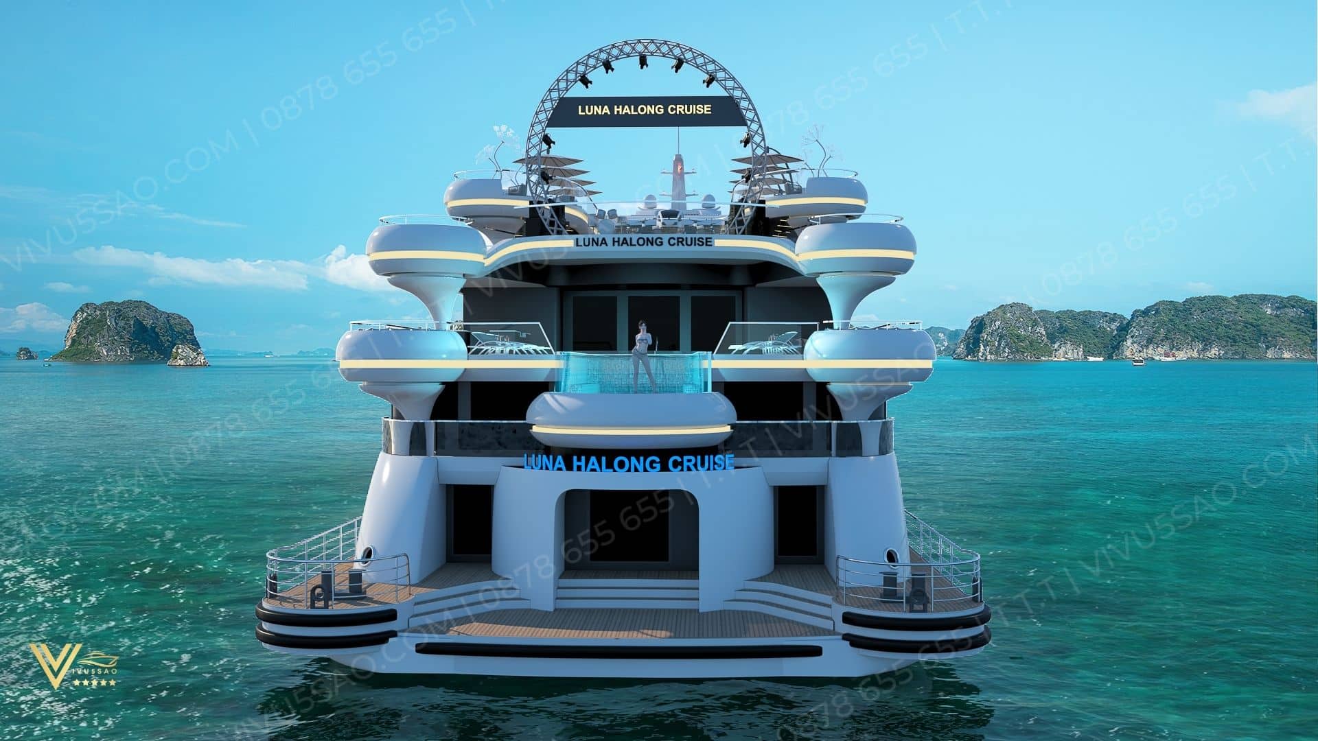 Review Du Thuyền Luna Halong Cruise 5 sao Mới Nhất Năm 2024 - Du Thuyền Luna Hạ Long