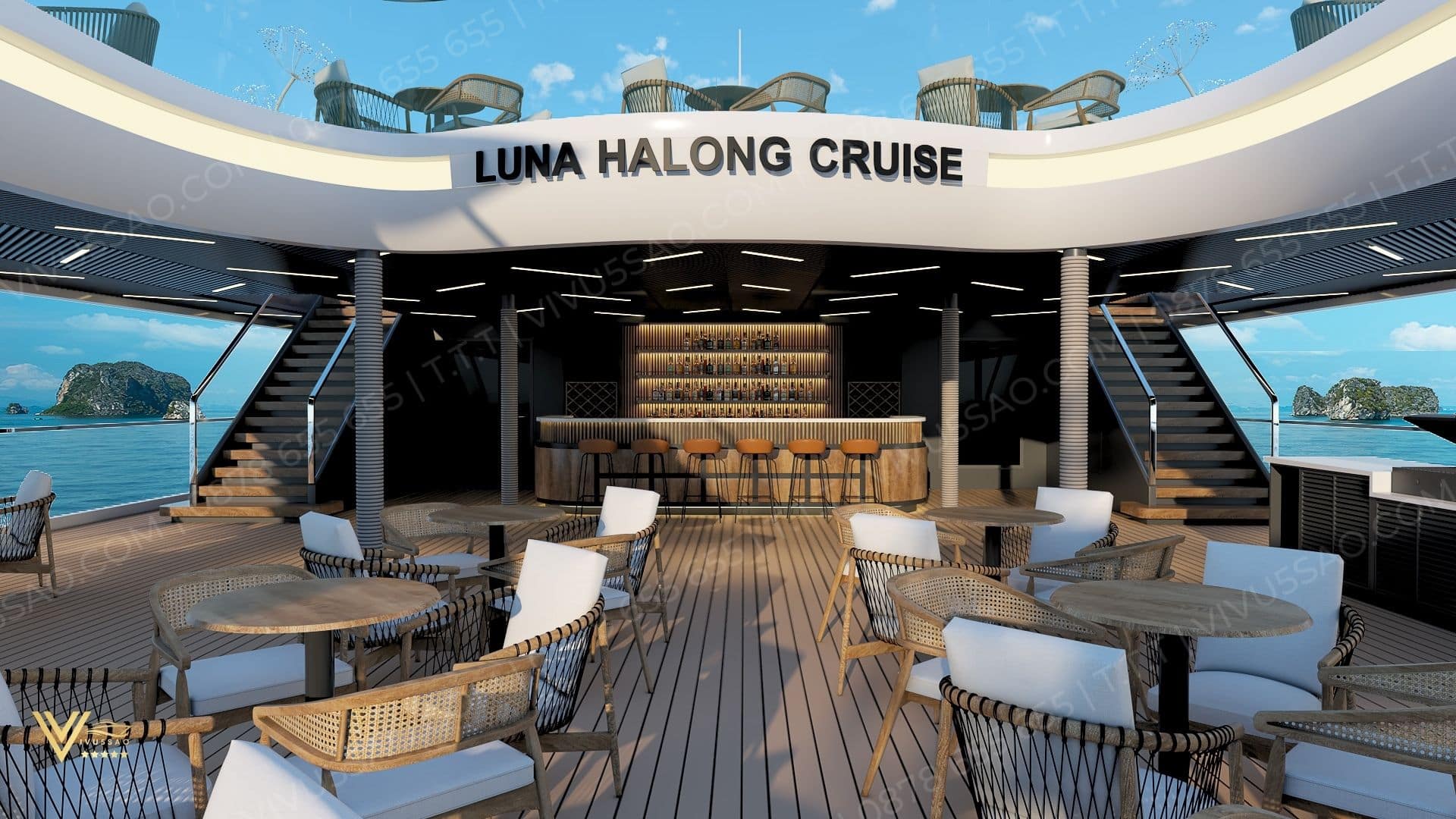 Review Du Thuyền Luna Halong Cruise 5 sao Mới Nhất Năm 2024 - Du Thuyền Luna Hạ Long