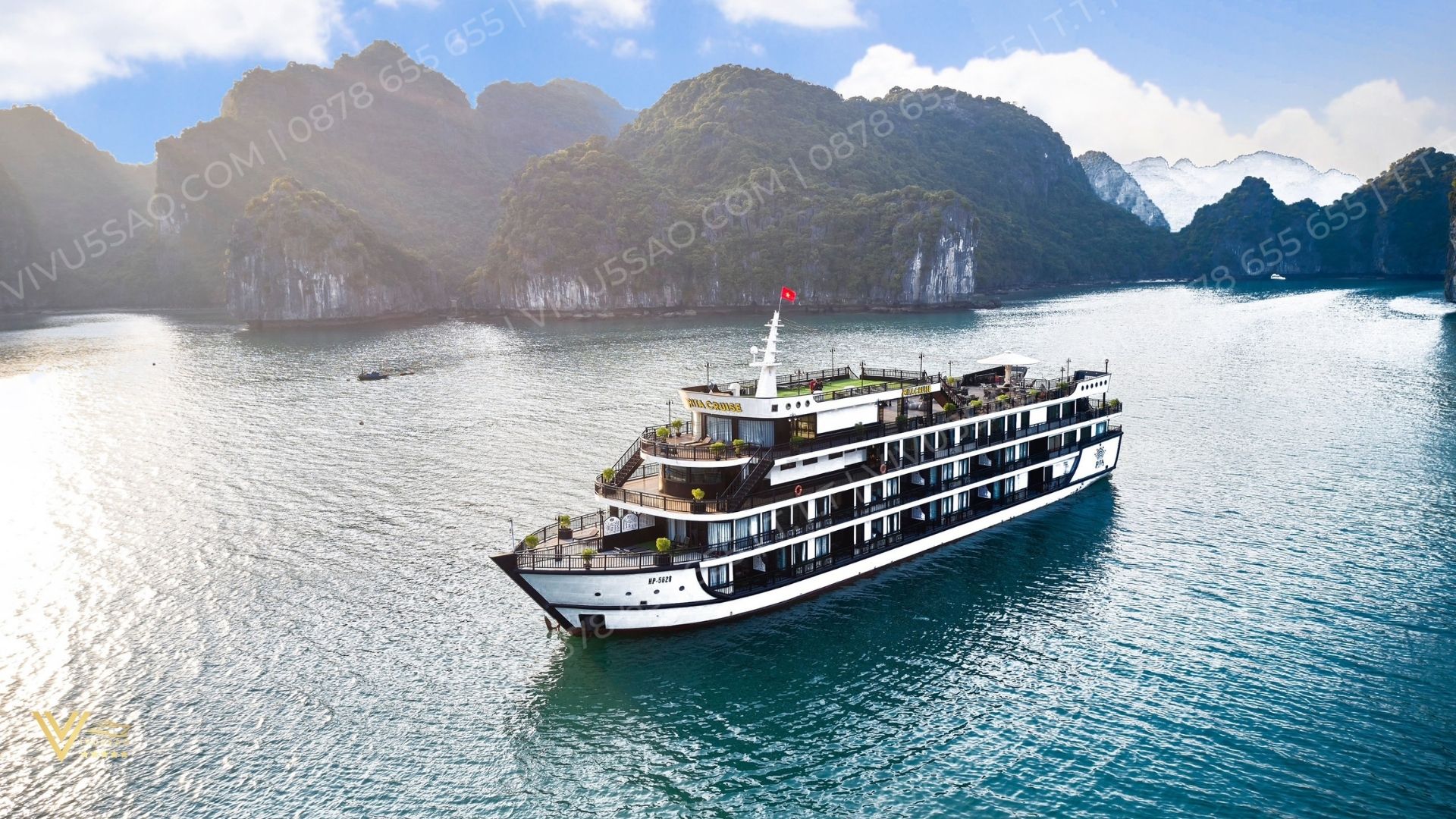 Thông Tin Du Thuyền Rita Cruise 5 sao - Du thuyền Vịnh Lan Hạ 2024