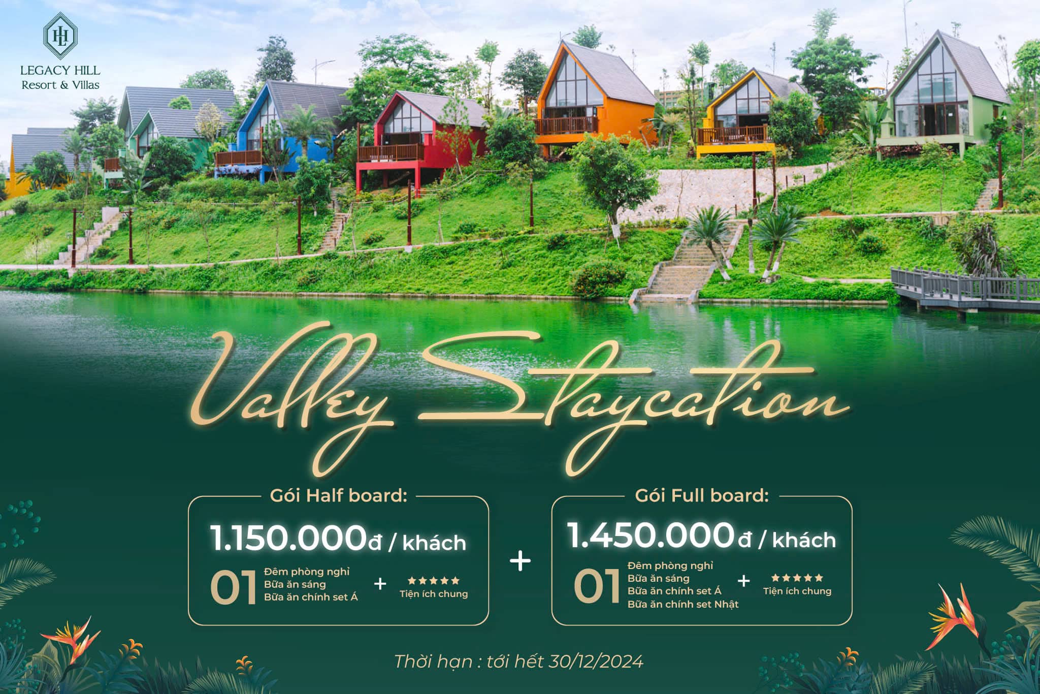 Legacy Hill Resort Hòa Bình – Khu nghỉ dưỡng độc đáo gần Hà Nội 2024