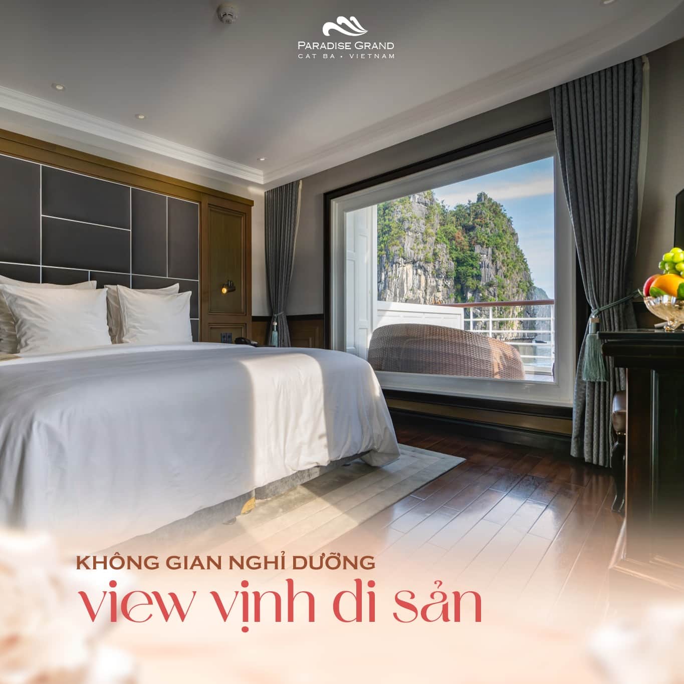 Trọn Vẹn Yêu Thương Trên Du Thuyền Paradise Grand 5* Cùng Ưu Đãi 8/3 Đẳng Cấp