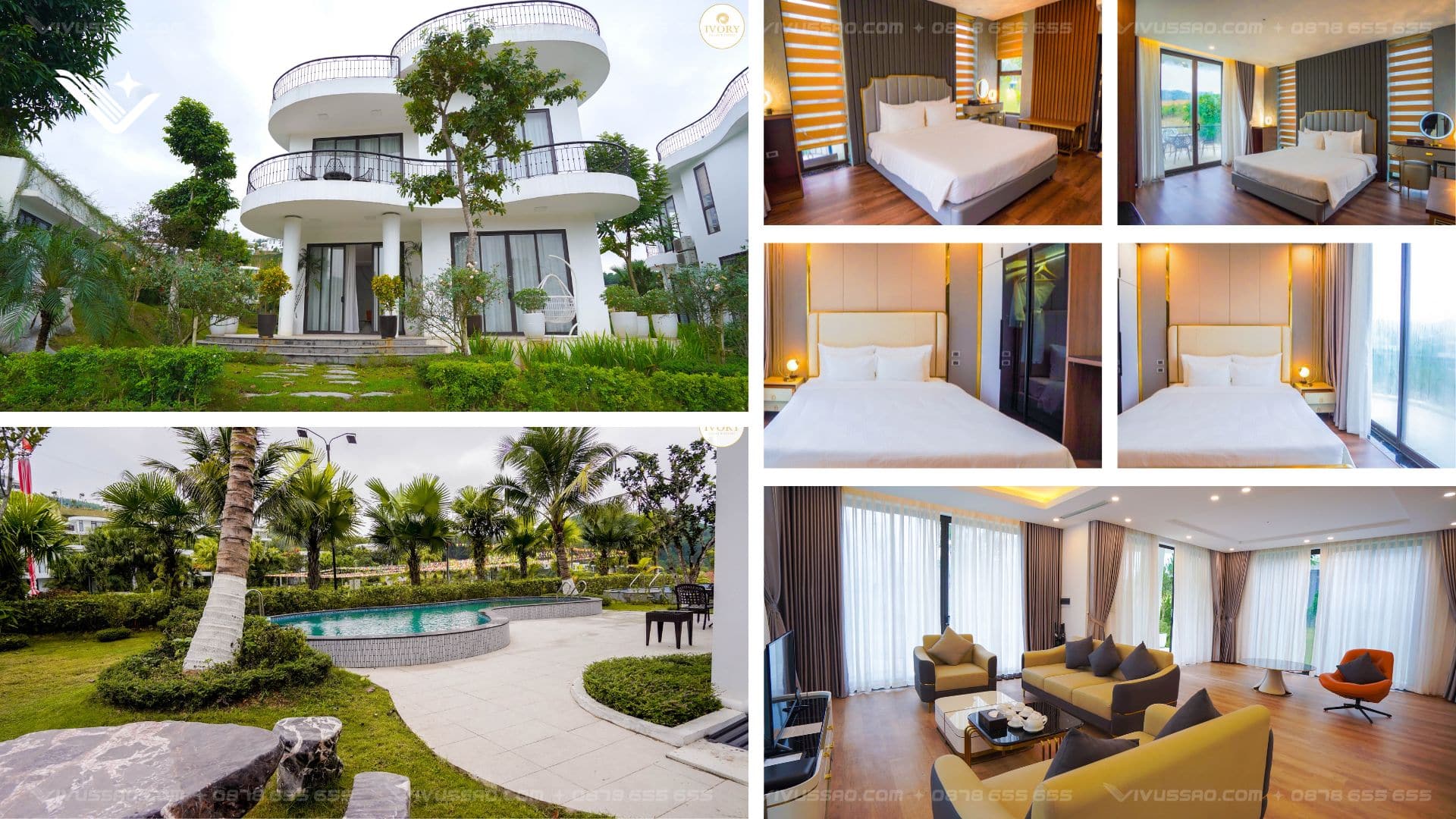 Bảng giá IVORY Villas & Resort Hòa Bình