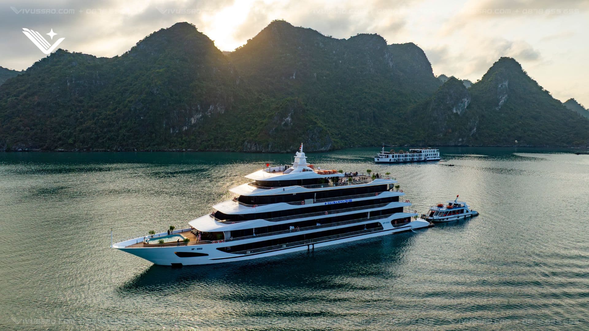 Review Halora Nova Cruise 2026 | Du Thuyền 5 Sao Mới Nhất Vịnh Lan Hạ Halora Nova Cruise 2026 – Du thuyền nghỉ dưỡng 5 sao mới trên Vịnh Lan Hạ