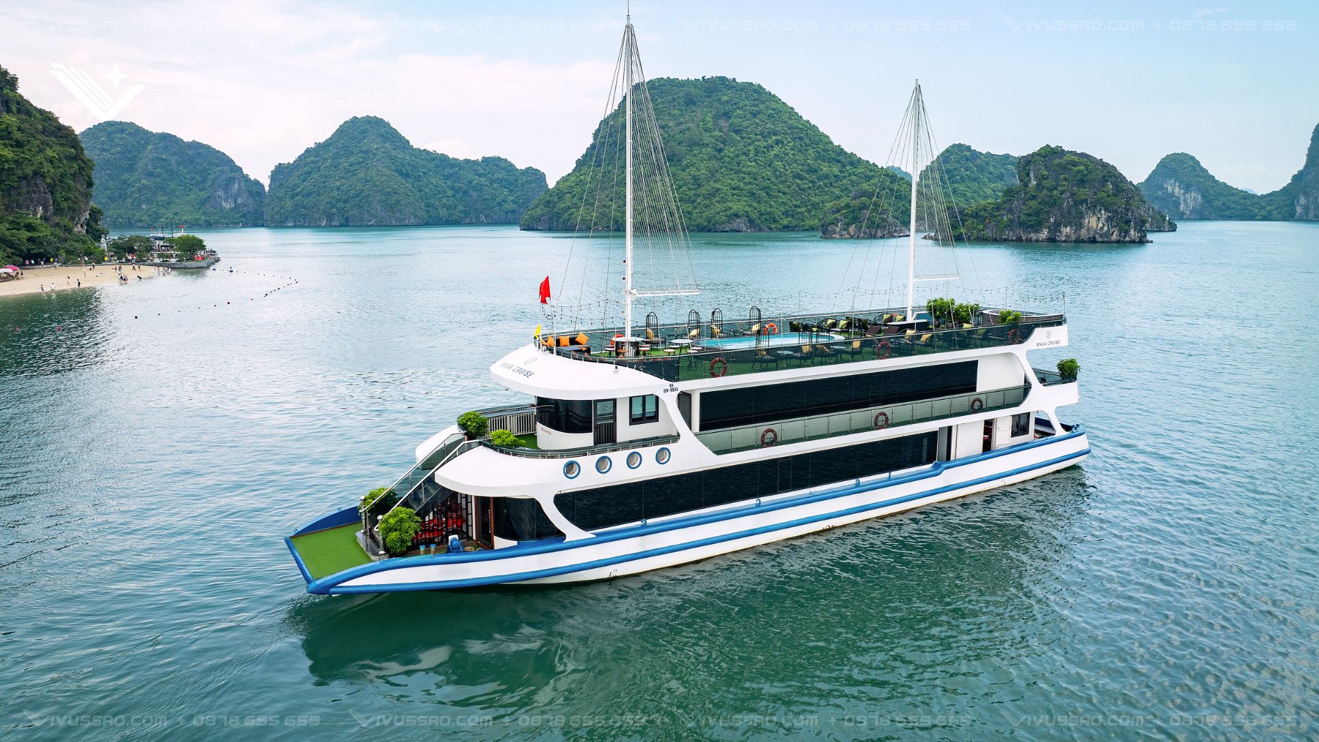 Review du thuyền Dragon Cruise Hạ Long 2026: Tour 4 giờ và dạ tiệc trên vịnh Review du thuyền Dragon Cruise Hạ Long 2026: Tour 4 giờ và dạ tiệc trên vịnh