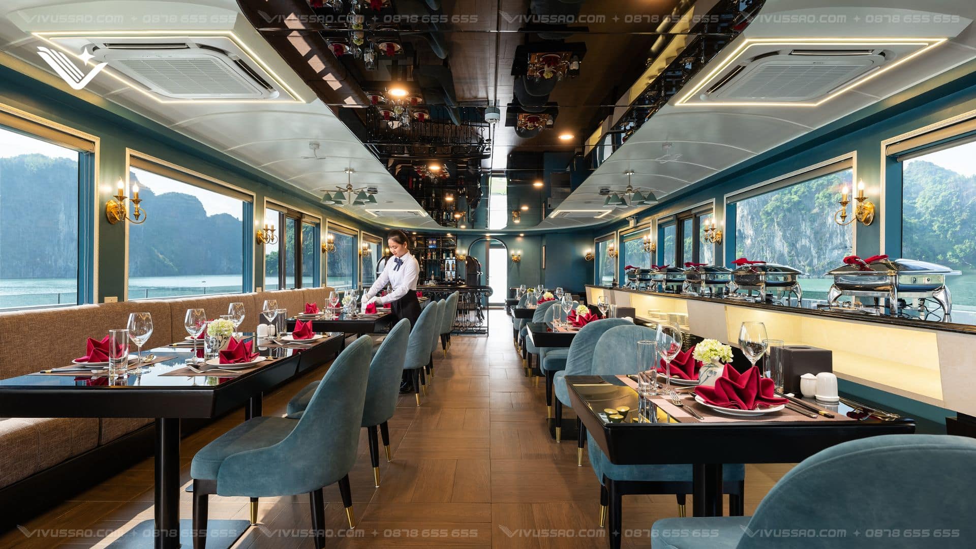 Review du thuyền Dragon Cruise Hạ Long 2026: Tour 4 giờ và dạ tiệc trên vịnh Review du thuyền Dragon Cruise Hạ Long 2026: Tour 4 giờ và dạ tiệc trên vịnh