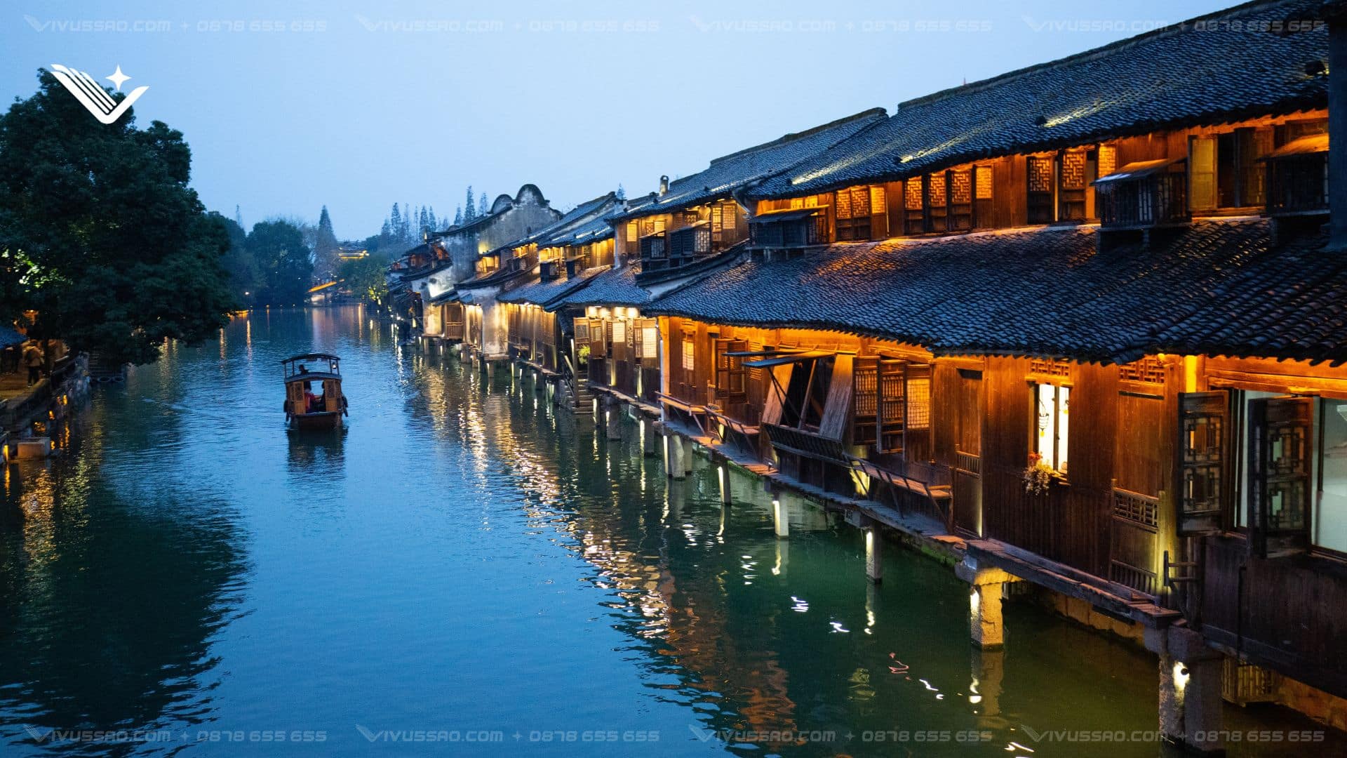 Tour Thượng Hải – Ô Trấn Tây Sách – Hàng Châu 5N5Đ No Shop 2026: Ngủ 5 Sao Ô Trấn, Bay Air China Tour Thượng Hải – Ô Trấn Tây Sách – Hàng Châu 5N5Đ No Shop 2026