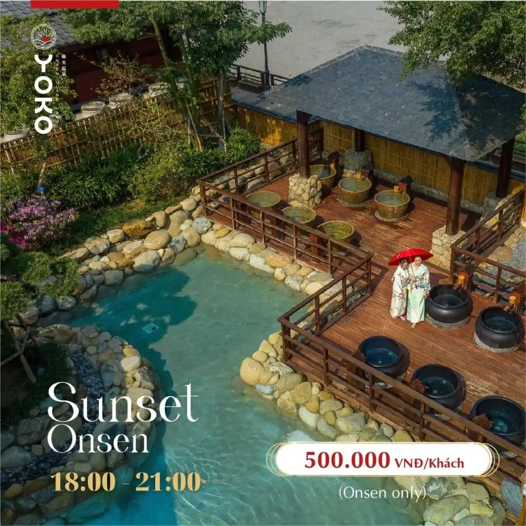 Chương trình ưu đãi mới nhất tại Yoko Onsen Quang Hanh