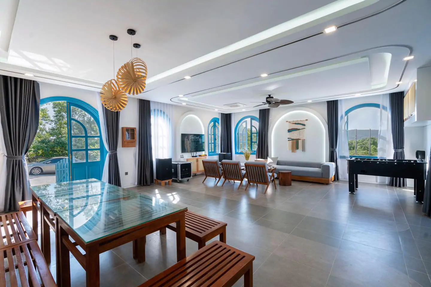 Đặt phòng Santorini Hạ Long Villas 2025 - Hy Lạp thu nhỏ tại Đảo Ngọc Tuần Châu Đặt phòng Santorini Villa Tuần Châu