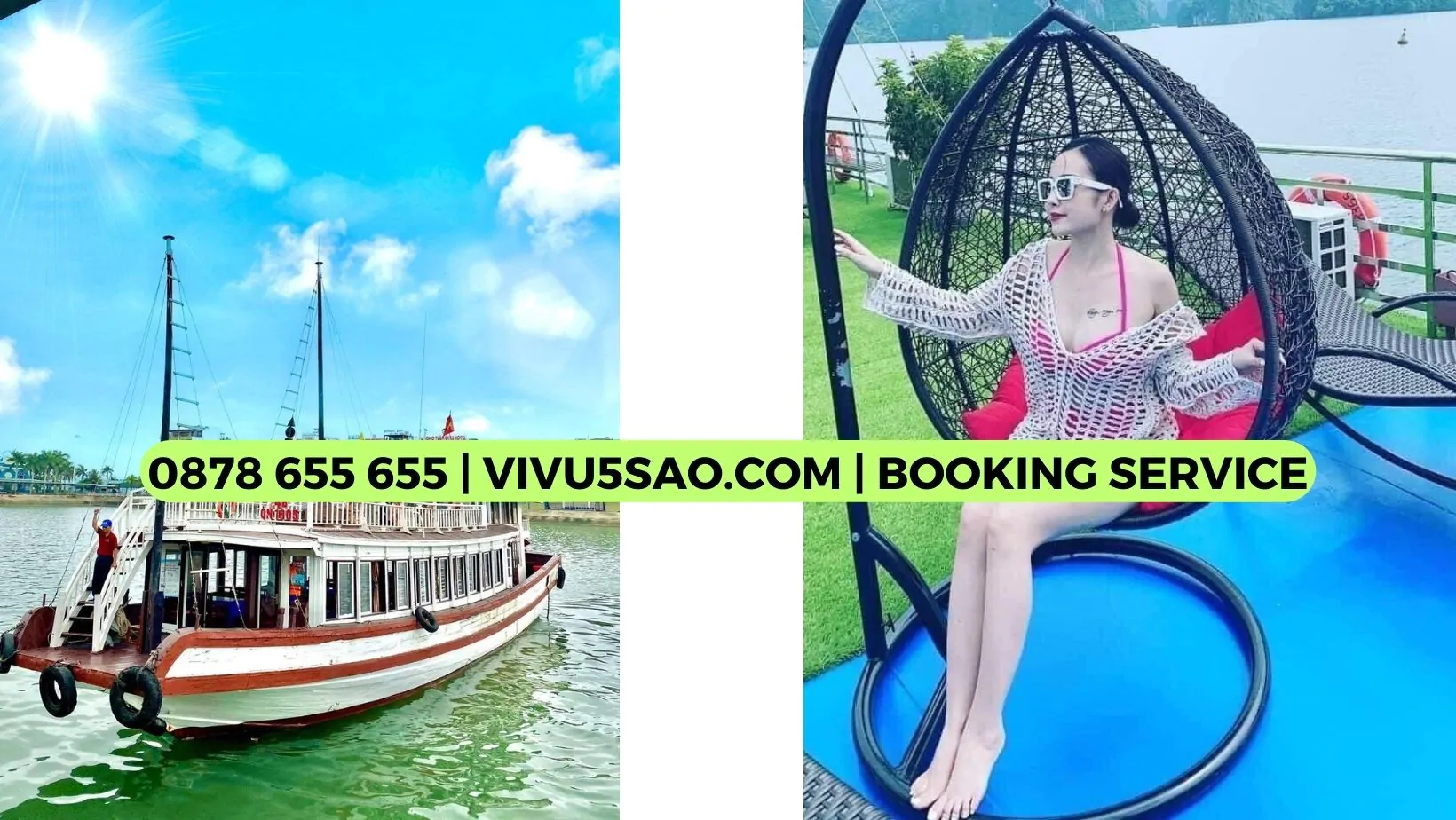 Giá tàu tiếng thăm vịnh Hạ Long | Tour tàu du lịch trong ngày 2023 Tàu tiếng thăm vịnh Hạ Long