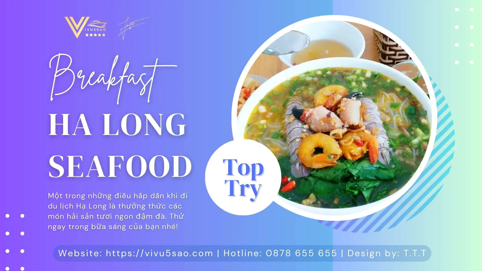 Ăn sáng tại Hạ Long