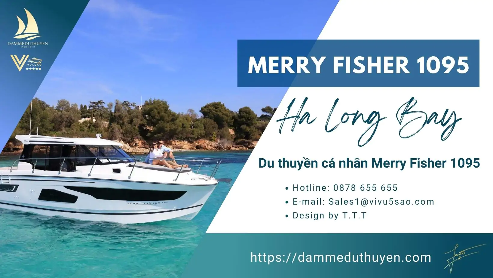 Du thuyền Merry Fisher 1095