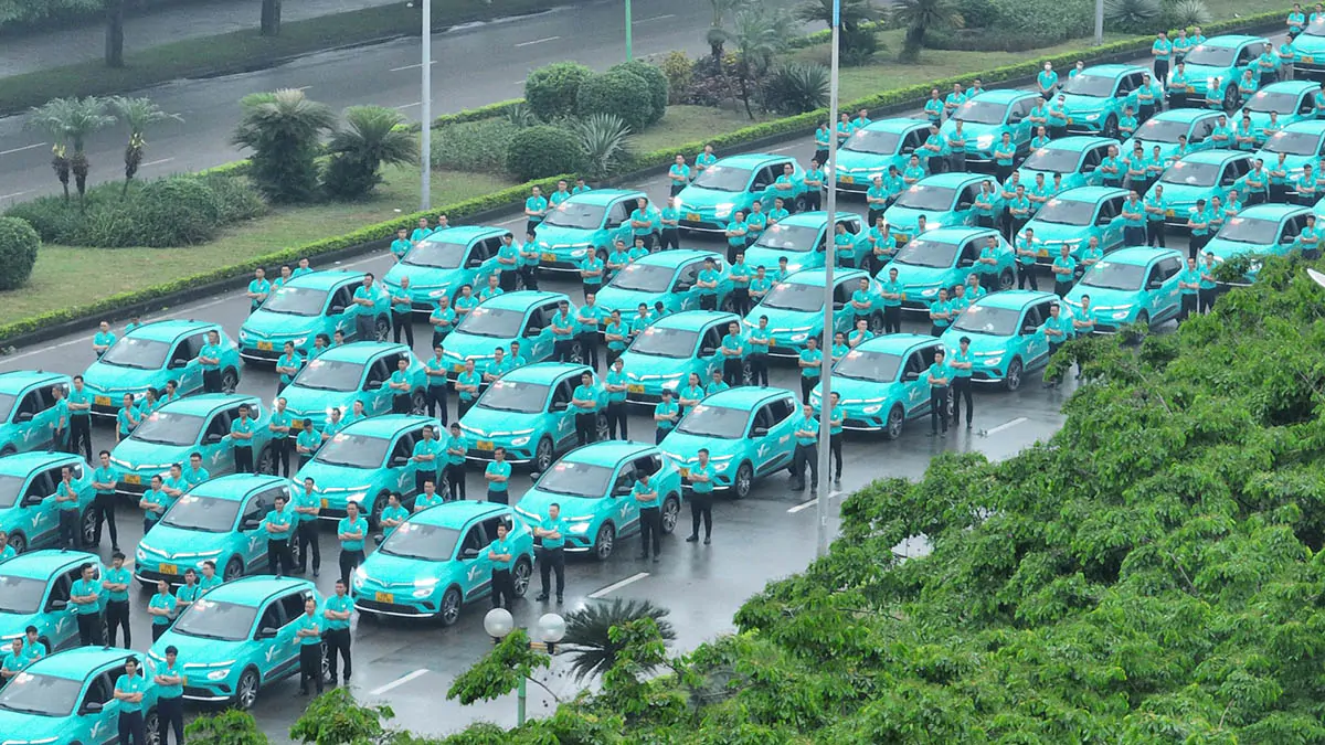 Taxi điện Vinfast - Dịch vụ xanh hướng tới du lịch xanh 2023 Dịch vụ taxi điện Vinfast đang được sử dụng tại thủ đô Hà Nội