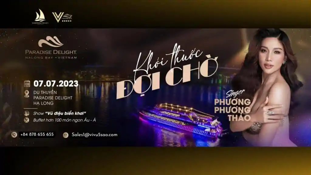Du thuyền nhà hàng Paradise Delight - Vịnh Hạ Long