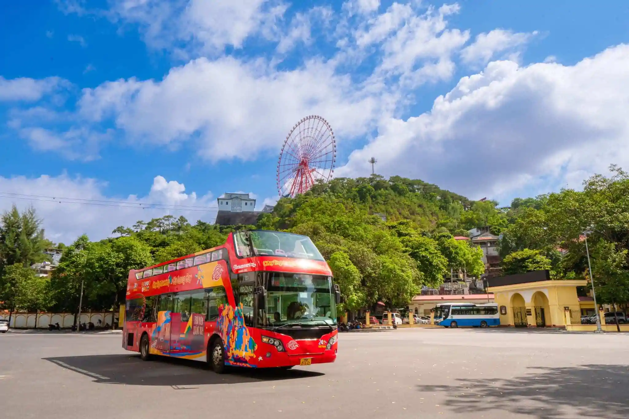 Giá vé xe bus 2 tầng Hạ Long năm 2025 - Đặt dịch vụ xe buýt City Tour Hạ Long Giá vé dịch vụ xe bus 2 tầng City Tour Hạ Long năm 2024
