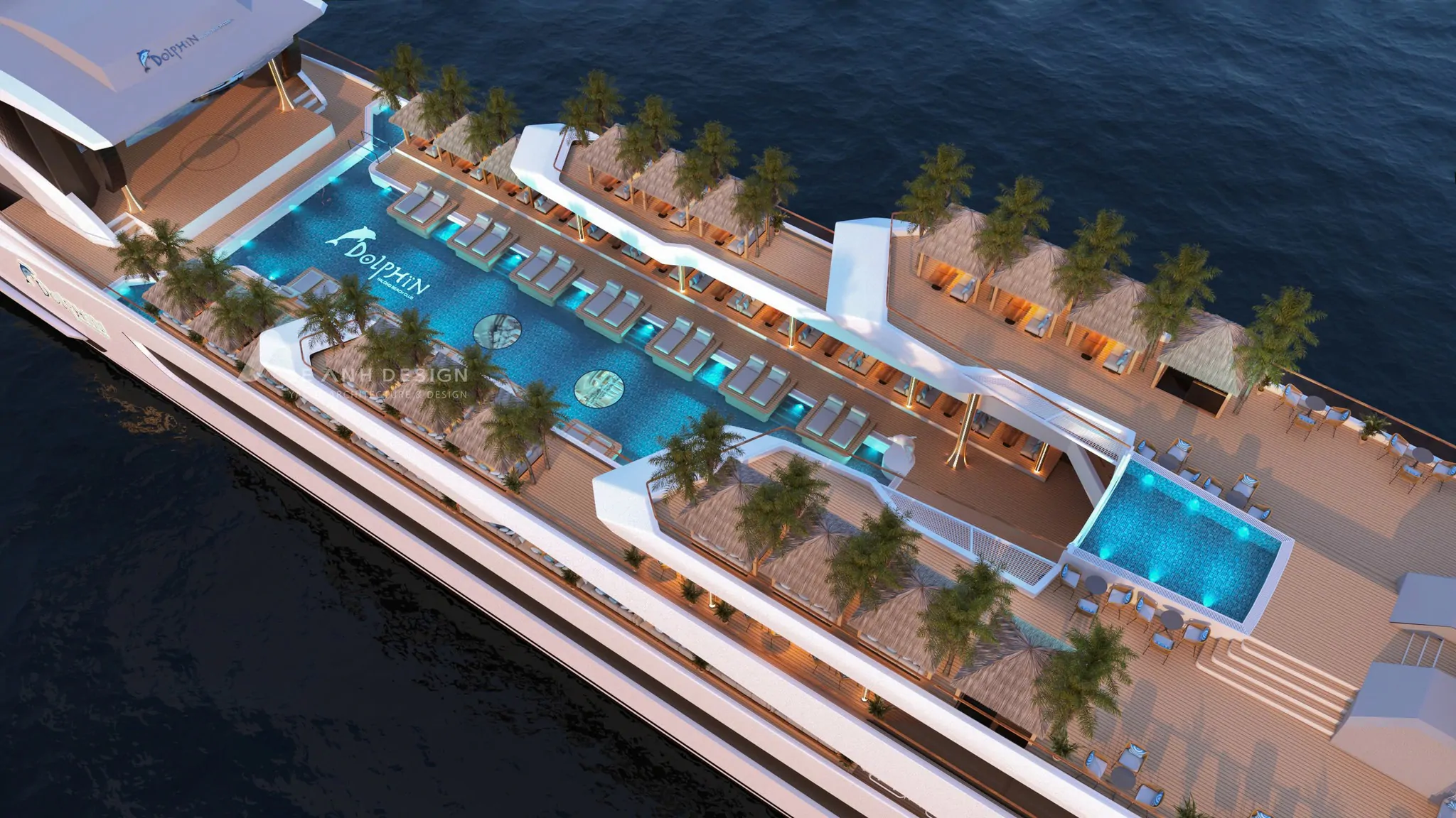 Siêu Du Thuyền Dolphin Halong – Tổ Hợp Giải Trí Trên Biển Lớn Nhất Việt Nam Năm 2025 Siêu Du Thuyền Dolphin Halong Beach Club – Tổ Hợp Giải Trí Trên Biển Lớn Nhất Việt Nam Năm 2025