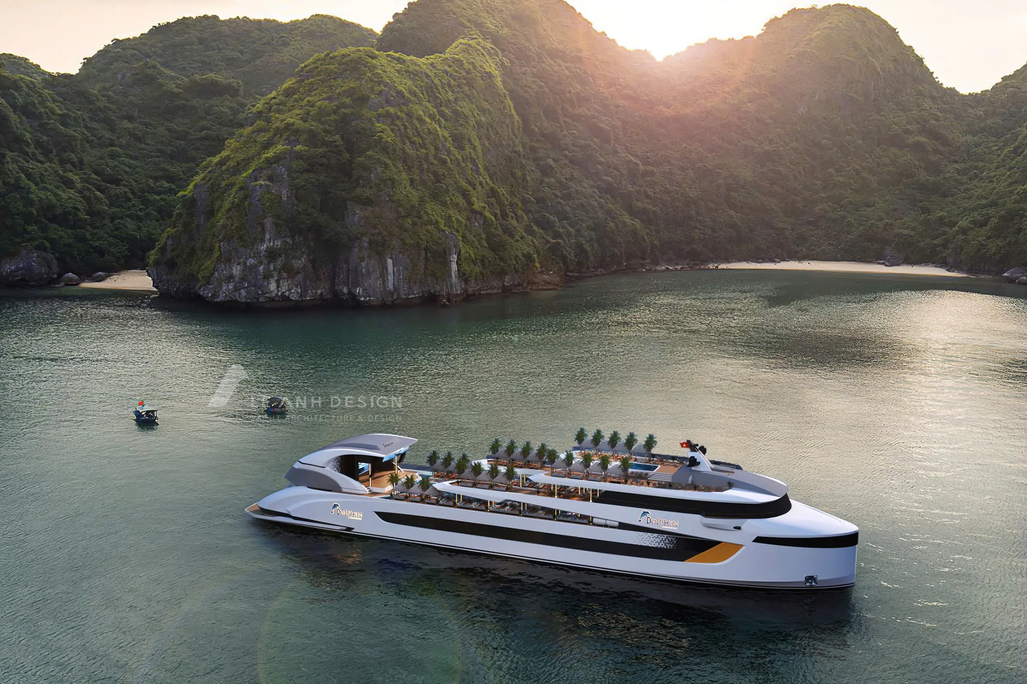 Siêu Du Thuyền Dolphin Halong – Tổ Hợp Giải Trí Trên Biển Lớn Nhất Việt Nam Năm 2025 Siêu Du Thuyền Dolphin Halong Beach Club– Tổ Hợp Giải Trí Trên Biển Lớn Nhất Việt Nam Năm 2025