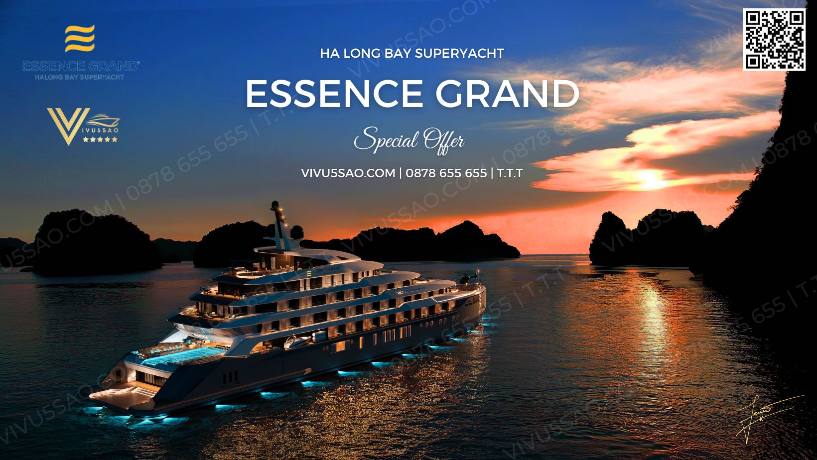 Essence Grand Superyacht - Du thuyền Hạ Long