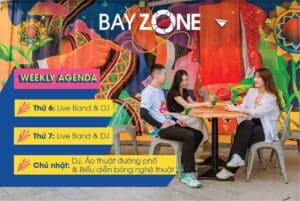 Bay Zone Hạ Long - Tổ hợp ẩm thực, giải trí và nghệ thuật bên bờ biển Marina Hạ Long xinh đẹp