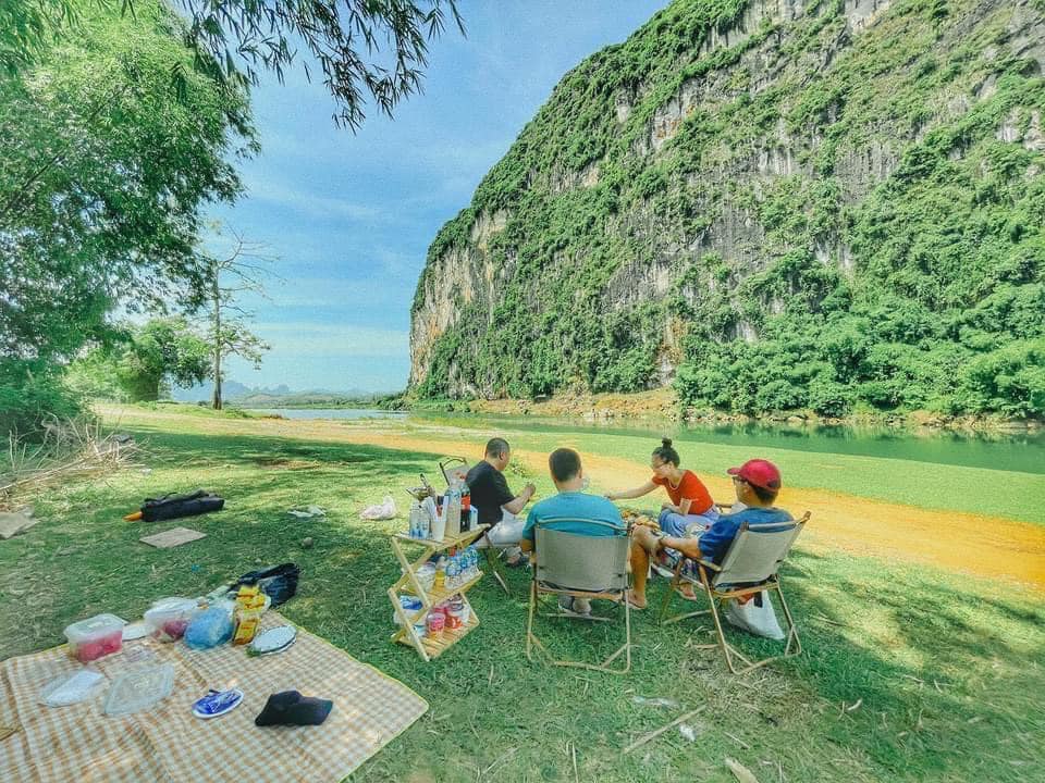 Cắm trại Sông Bôi Hòa Bình - Địa điểm cắm trại gần Hà Nội