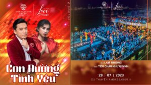Liveshow Love in the bay "Con đường tình yêu" của ca sĩ Lam Trường và Tiêu Châu Như Quỳnh | Du thuyền Ambassador II vịnh Hạ Long ngày 28/7/2023
