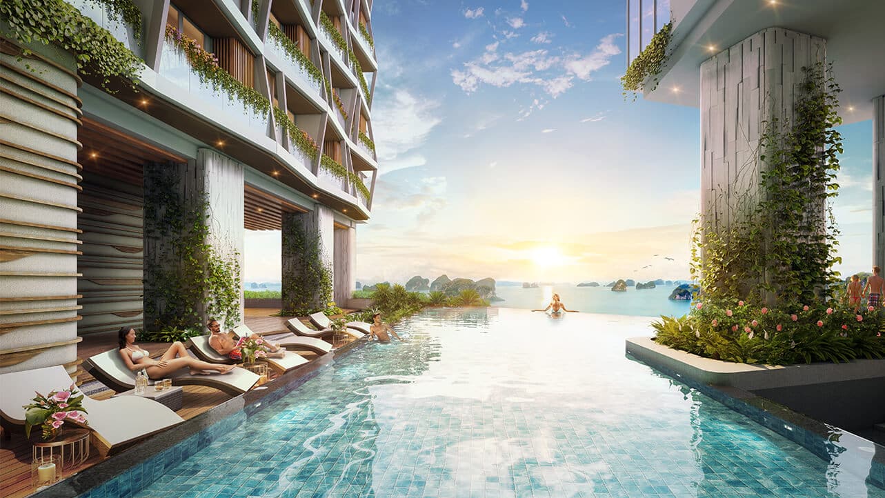 The Holiday Hạ Long - Toà tháp Khách Sạn & căn hộ Second Homes tại trung tâm Bãi Cháy 2023