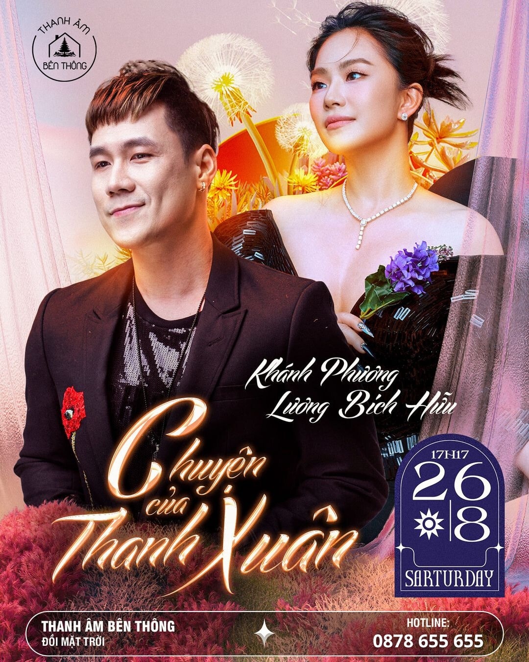 Liveshow Lương Bích Hữu và Khánh Phương | 17h17' - 26/08/2023 tại Đồi Mặt Trời Hạ Long 2 Liveshow Lương Bích Hữu và Khánh Phương | 17h17' - 26/08/2023 tại Đồi Mặt Trời Hạ Long