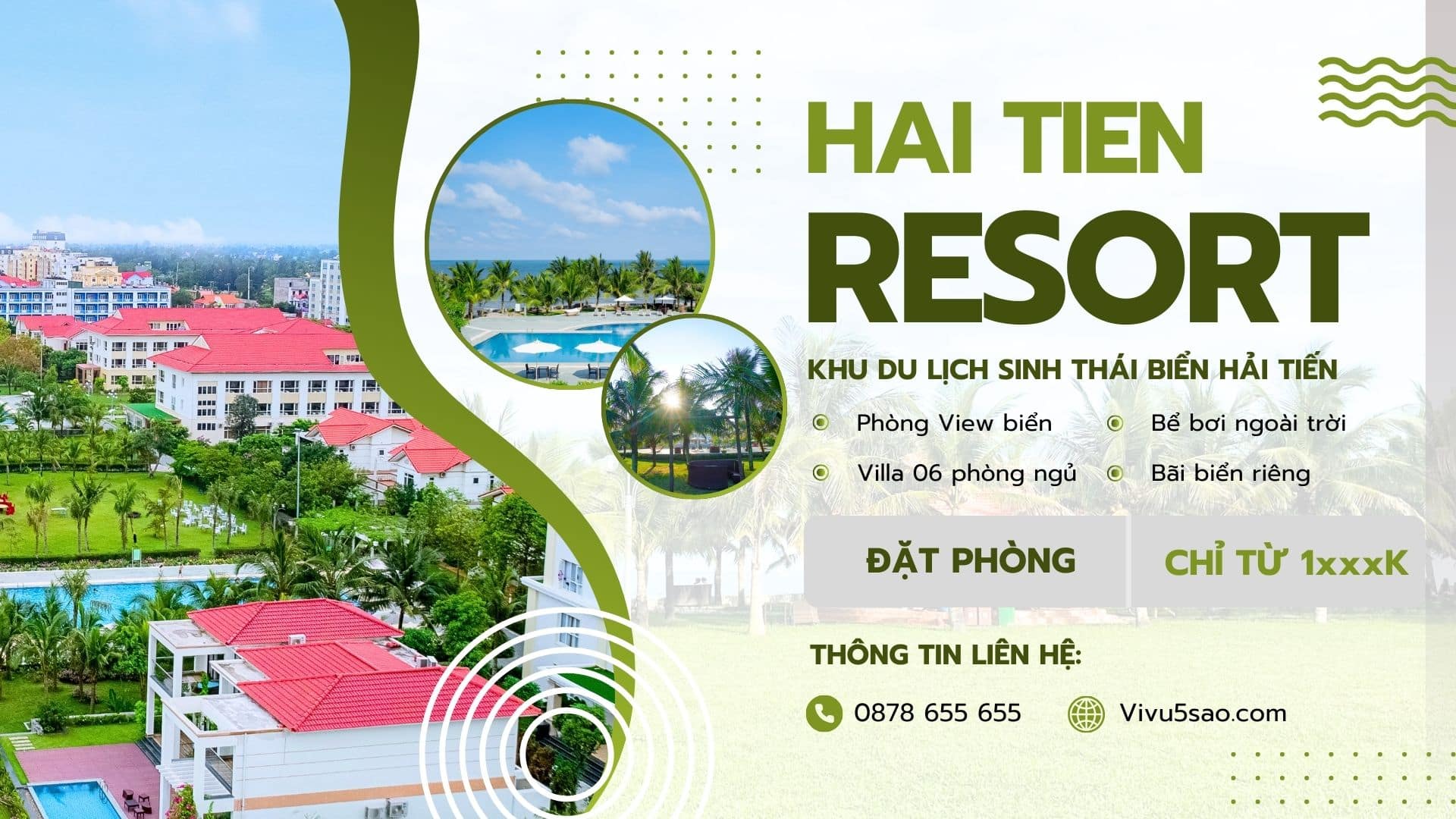 Review Khu Nghỉ Dưỡng Sinh Thái Biển Hải Tiến Resort Thanh Hóa 2024