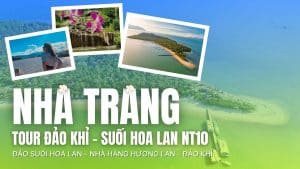 Review Tour Đảo Khỉ - Suối Hoa Lan NT10