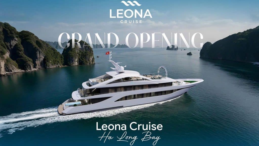 Khám Phá Du Thuyền Leona Cruise – Mới Ra Mắt Giữa Vịnh Kỳ Quan Hạ Long Năm 2025