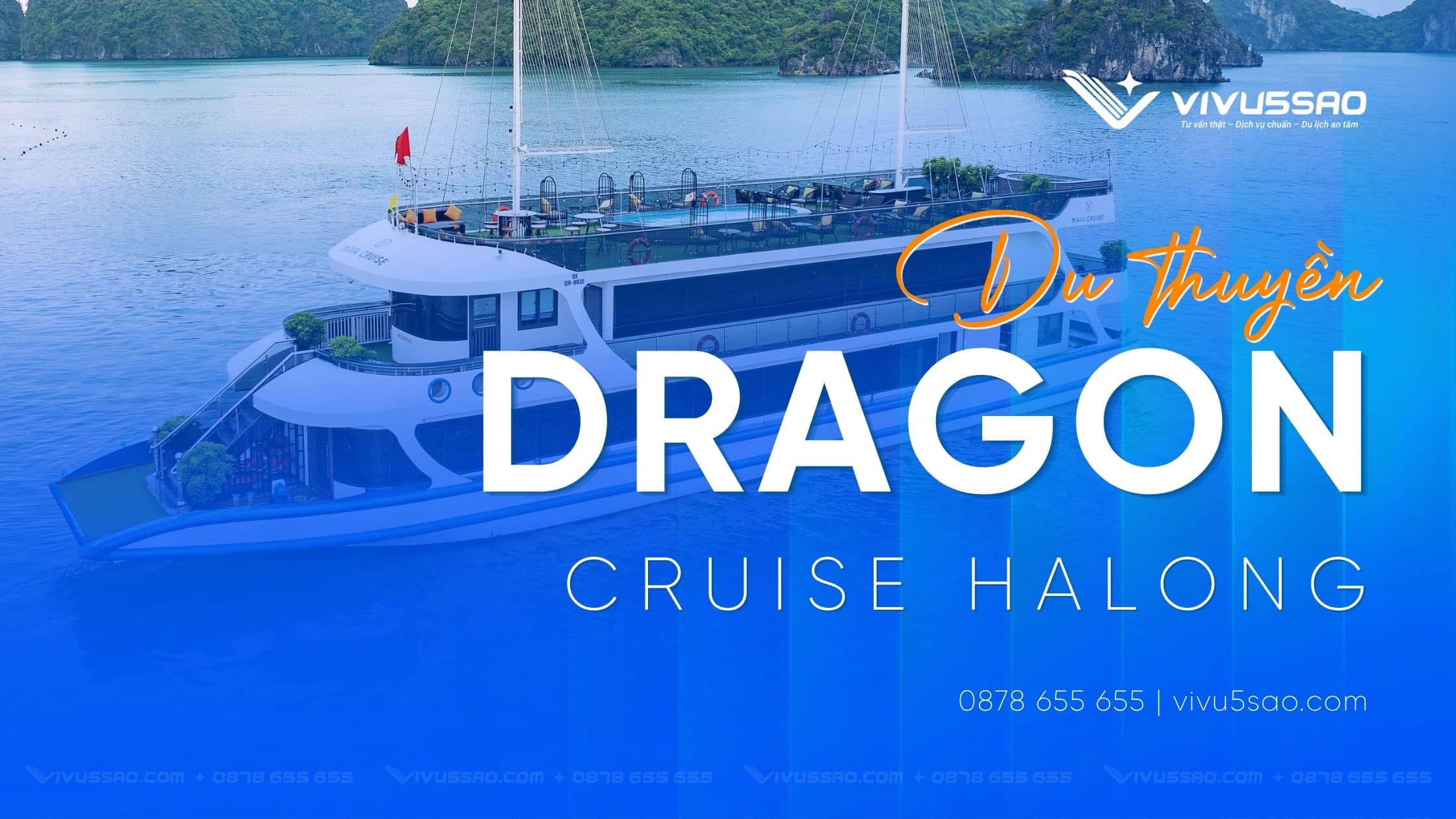 Review du thuyền Dragon Cruise Hạ Long 2026: Tour 4 giờ và dạ tiệc trên vịnh