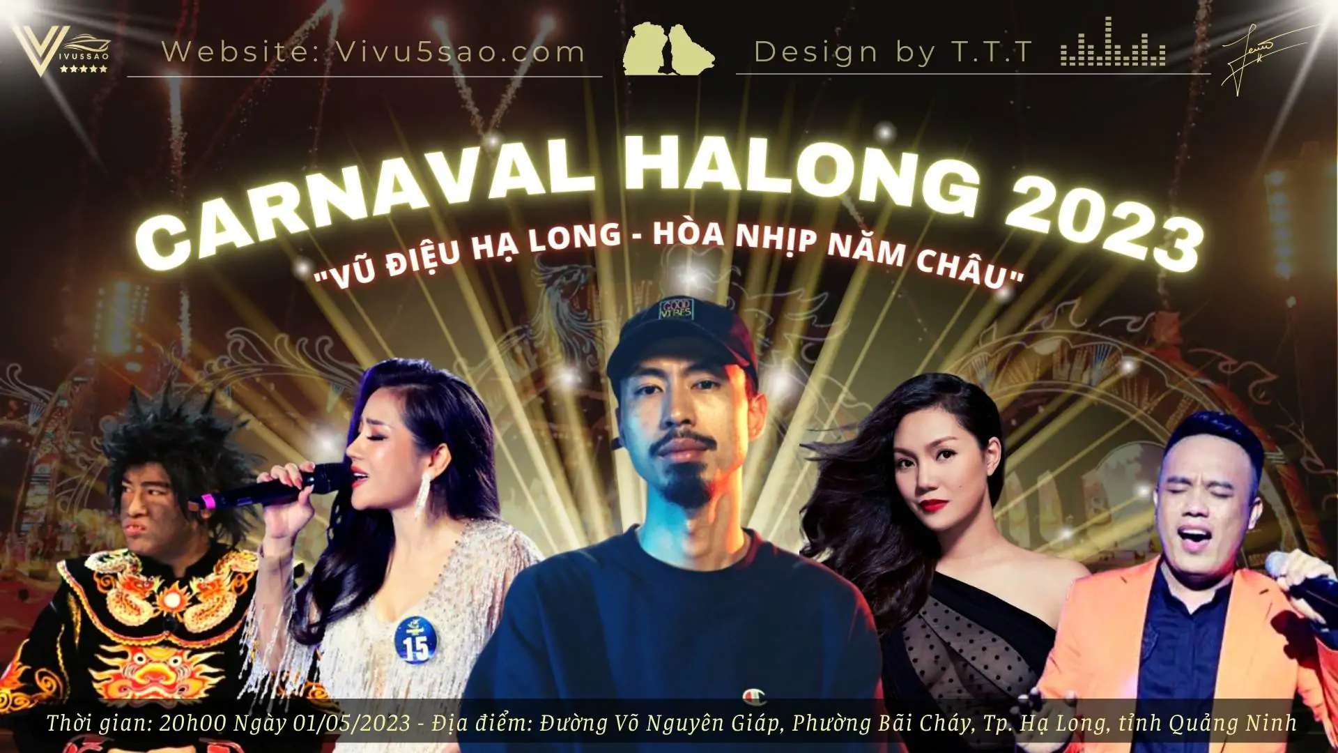 Carnaval Hạ Long 2023 có sự góp mặt của Rapper Đen Vâu