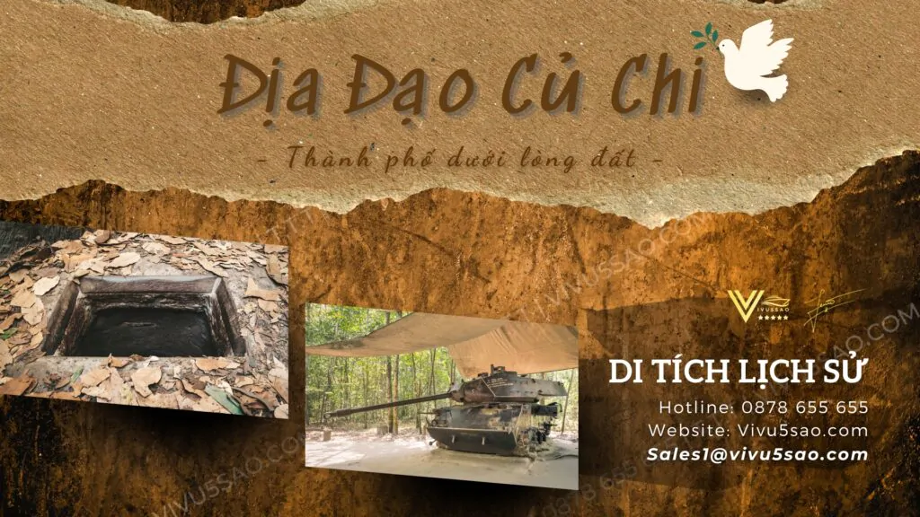 Khám phá địa đạo củ chi 2023 - di tích lịch sử Quốc Gia đặc biệt
