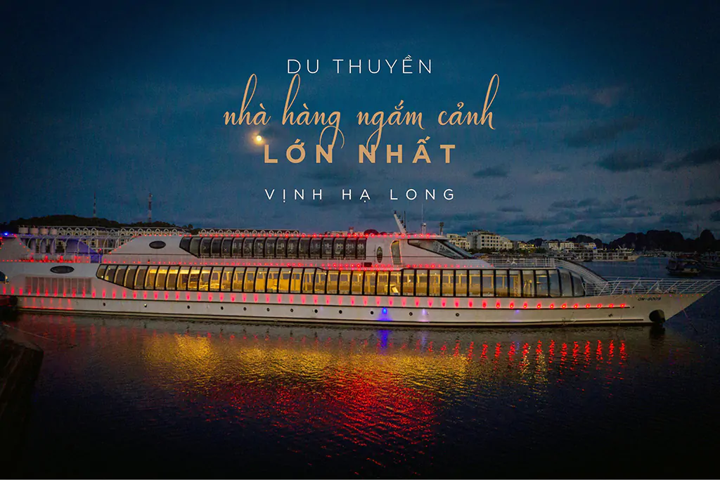 Du thuyền Paradise Delight ăn tối Vịnh Hạ Long
