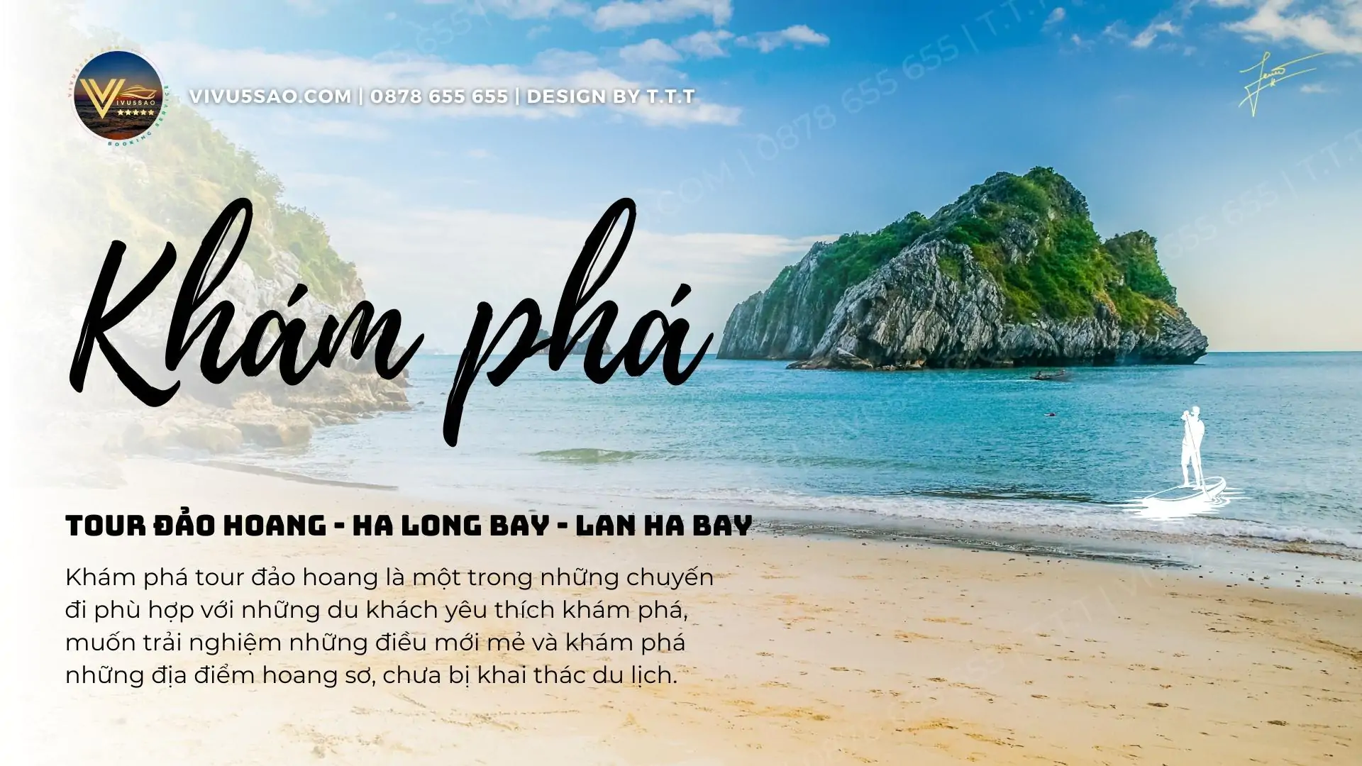 Tour đảo hoang vịnh Hạ Long