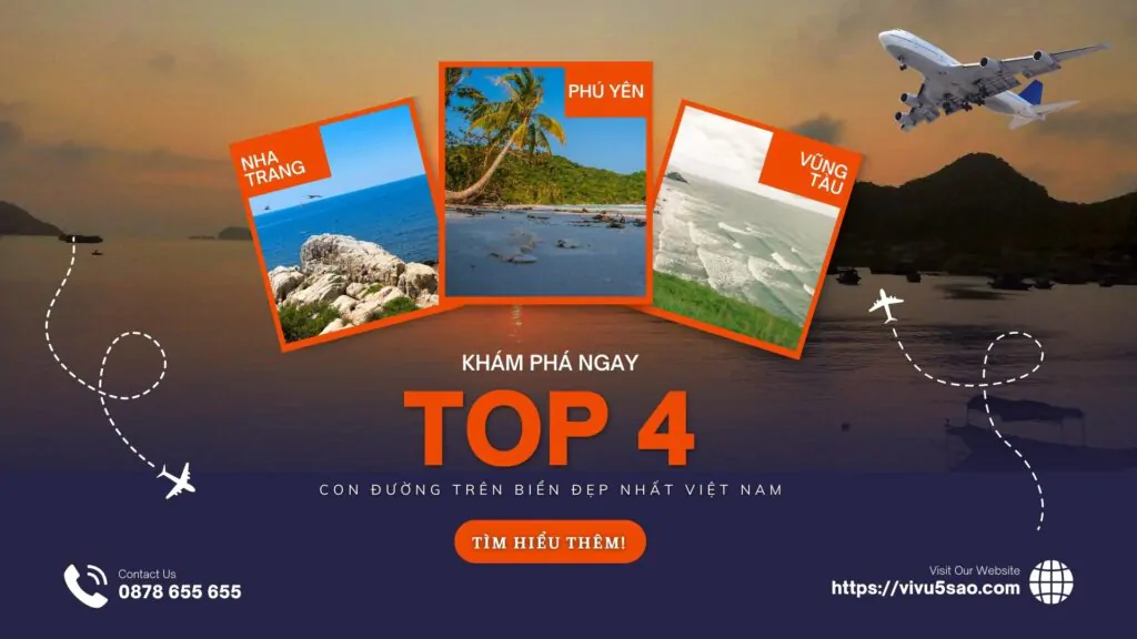 Khám phá Top 4 con đường xuyên biển đẹp nhất Việt Nam 2023