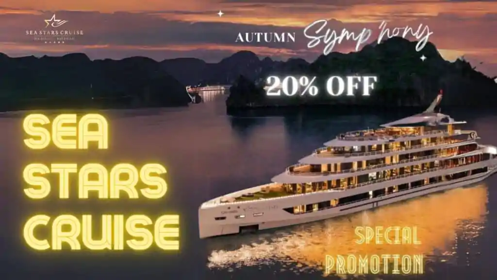 Chương trình giảm 20% giá phòng siêu du thuyền Sea Stars nhân dịp khai trương