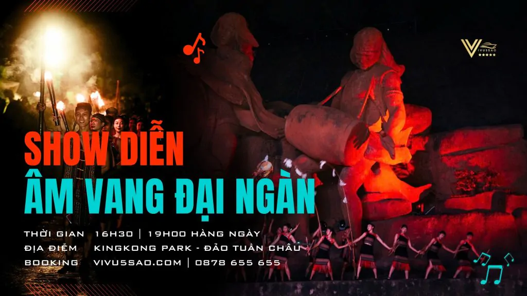 Khám Phá Show Diễn Thực Cảnh "Âm Vang Đại Ngàn" Tại Tuần Châu năm 2025 Trải Nghiệm Văn Hoá Đặc Sắc Tại Kingkong Park – Show Diễn Thực Cảnh “Âm Vang Đại Ngàn”