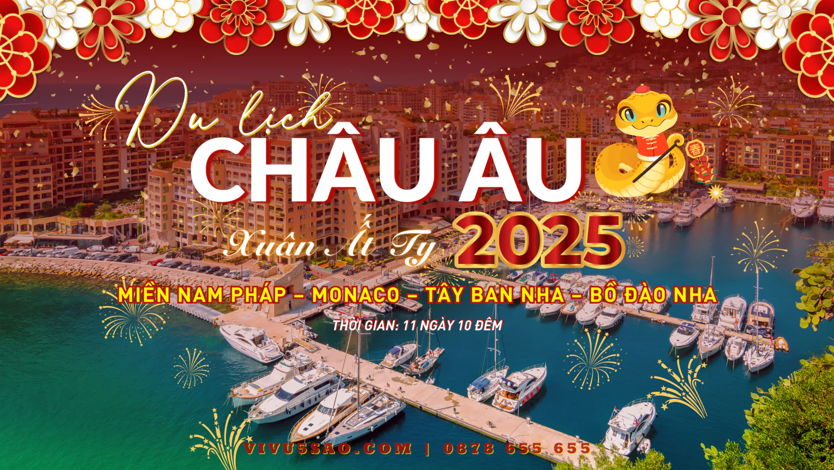 Tour Du Lịch Châu Âu Đầu Xuân Ất Tỵ 2025