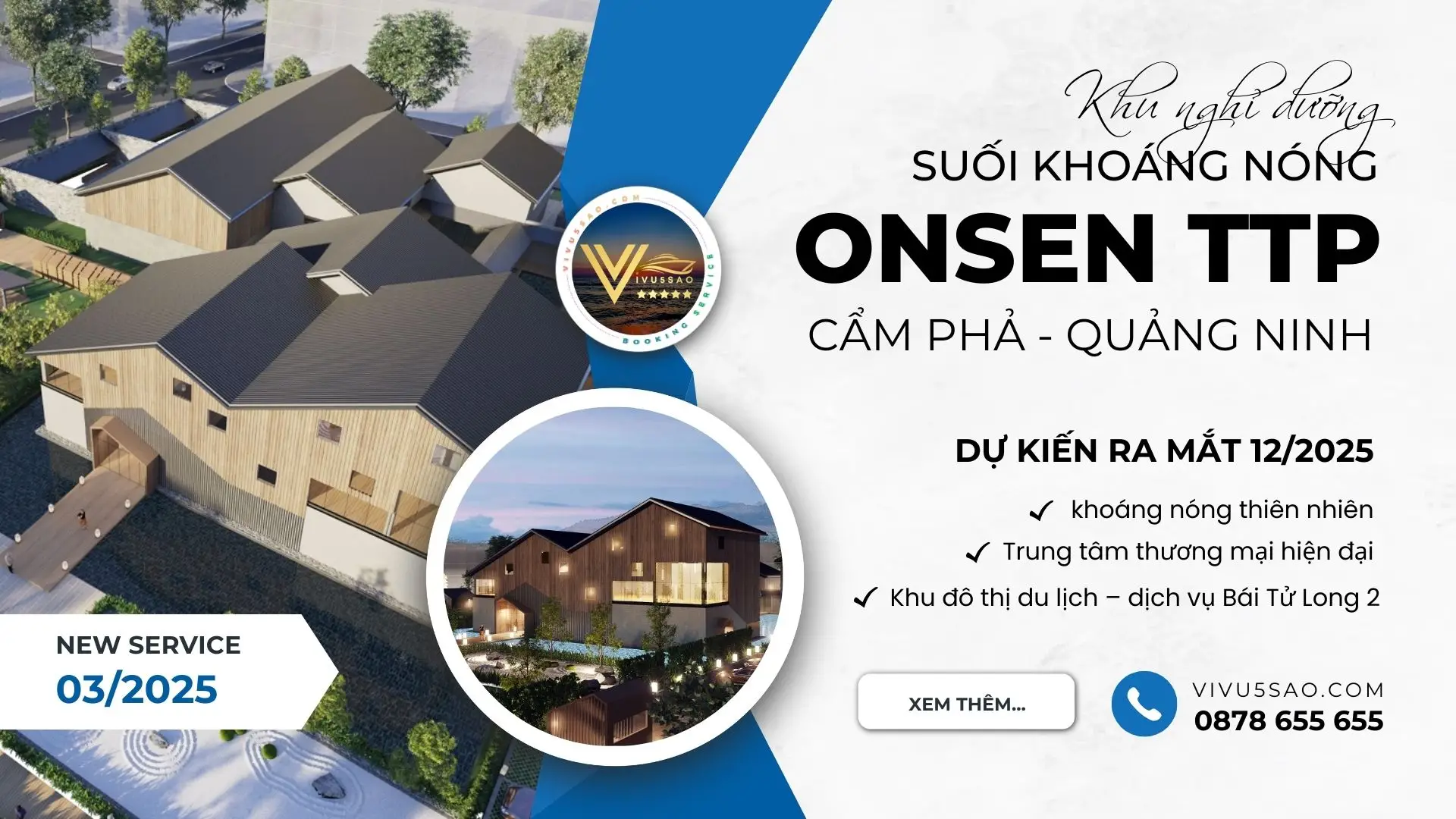 Dự án Onsen TTP – KND Khoáng Nóng Đẳng Cấp tại Cẩm Phả 2025